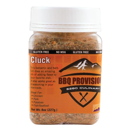 5280 Culinary Chef J's BBQ Provisions Cluck BBQ Rub 8 oz CLUCKRUB-CS